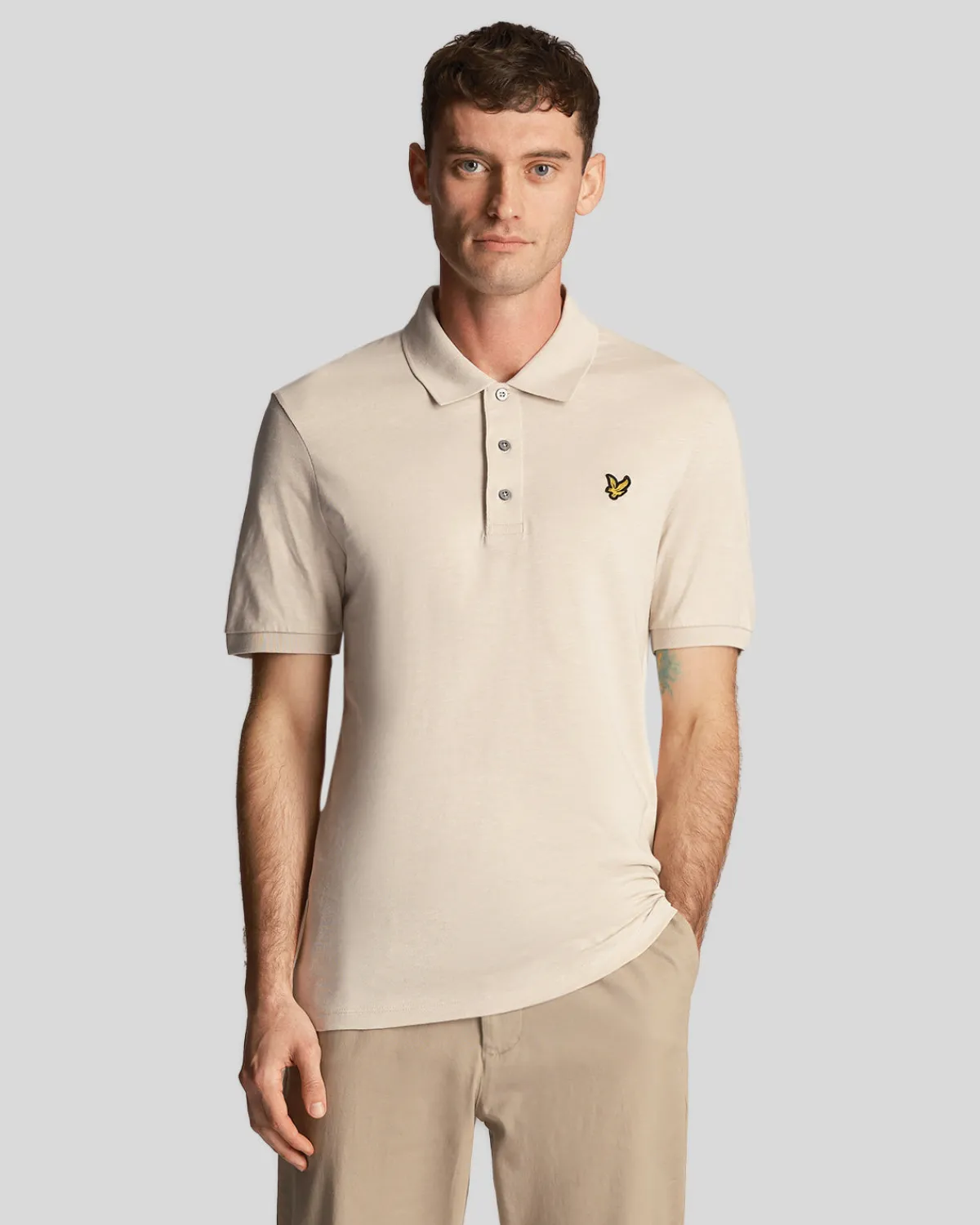 slubpoloshirt_0-1.webp Lyle & Scott Polohemden<Slub-Poloshirt Bucht