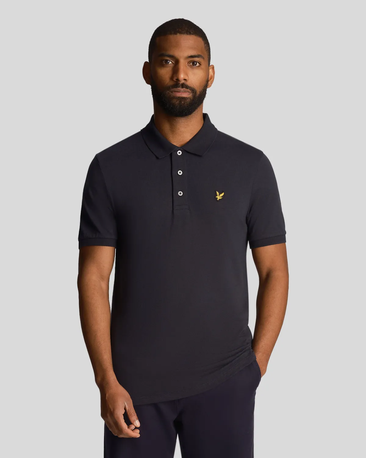 slubpoloshirt_0.webp Lyle & Scott Polohemden<Slub-Poloshirt DunkleMarine