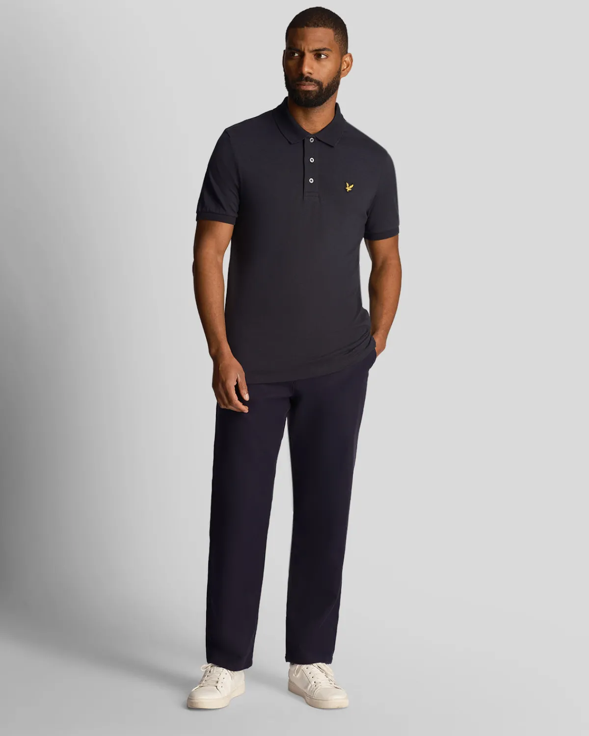 slubpoloshirt_1.webp Lyle & Scott Polohemden<Slub-Poloshirt DunkleMarine