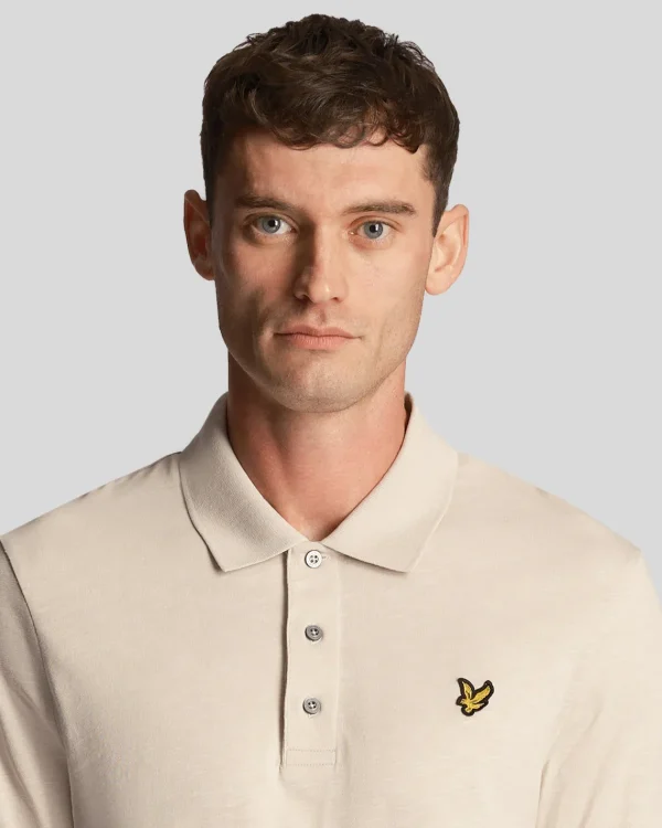 Lyle & Scott Polohemden<Slub-Poloshirt Bucht