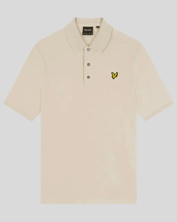 Lyle & Scott Polohemden<Slub-Poloshirt Bucht