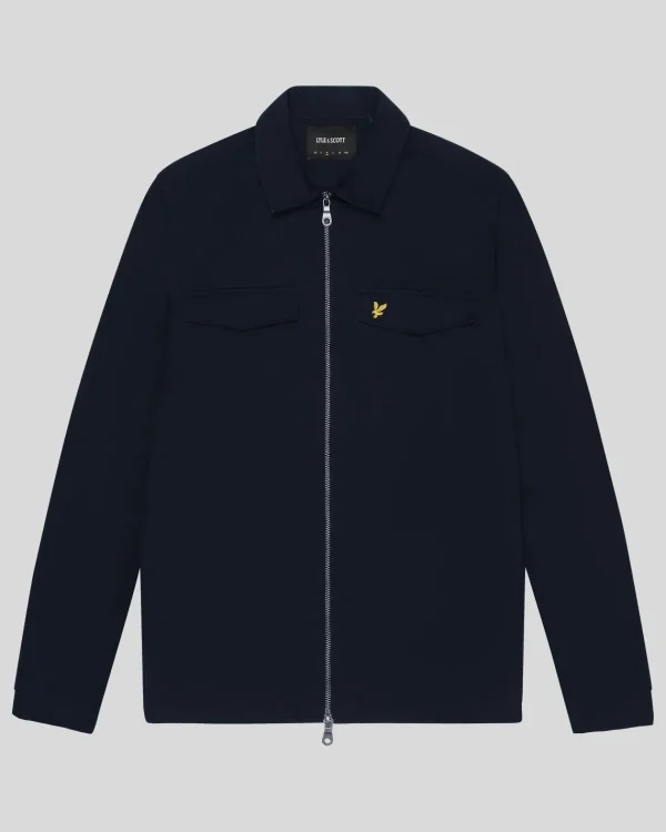 Lyle & Scott Groß & Groß | Übergrößen<Softshell Harrington Jacke DarkNavy