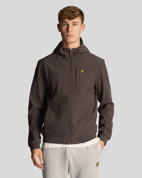 Lyle & Scott Mäntel & Jacken<Softshell Jacke Gunmetal