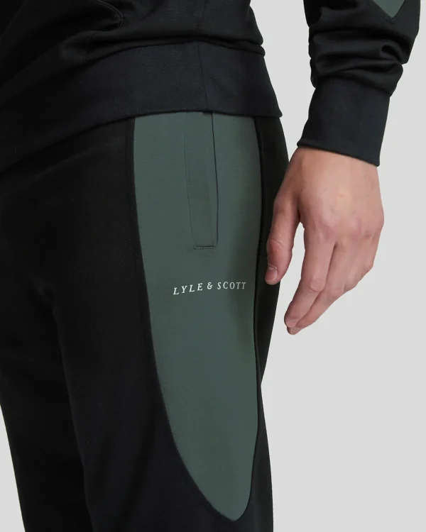 Lyle & Scott Sportbekleidung | Jogger<Sport Farbe Block Trackies JetBlack/Graphite