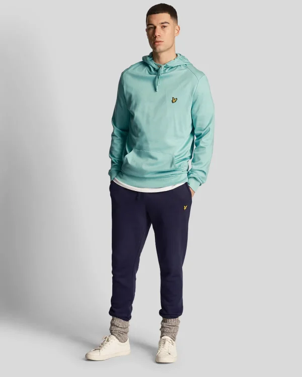 Lyle & Scott Sportbekleidung | Kapuzenpullover<Sport Fliege Fleece Hoodie Türkisblaugrün