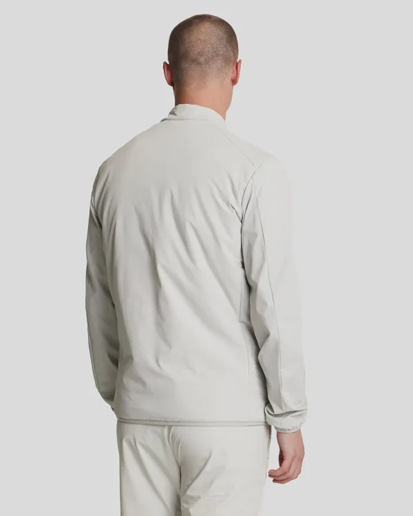 Lyle & Scott Sportbekleidung | Mäntel & Jacken<Sport Hybrid Double Baffle Jacke Pebble