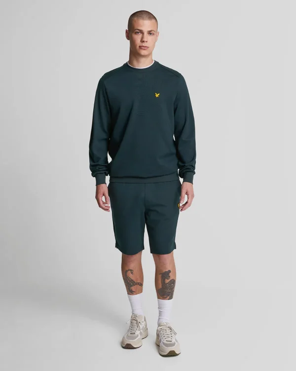 Lyle & Scott Sportbekleidung | Sweatshirts<Sport Rundhalsausschnitt Fly Fleece Sweatshirt DunkleMarine