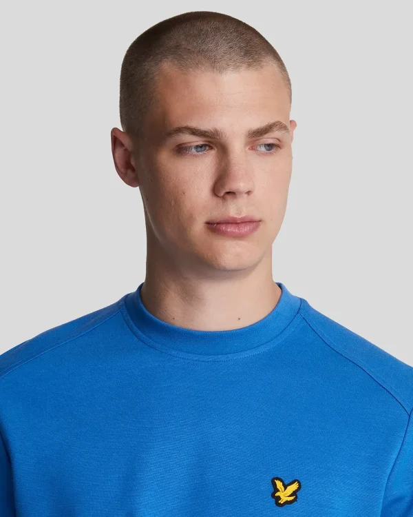 Lyle & Scott Sportbekleidung | Sweatshirts<Sport Rundhalsausschnitt Fly Fleece Sweatshirt LucidBlue