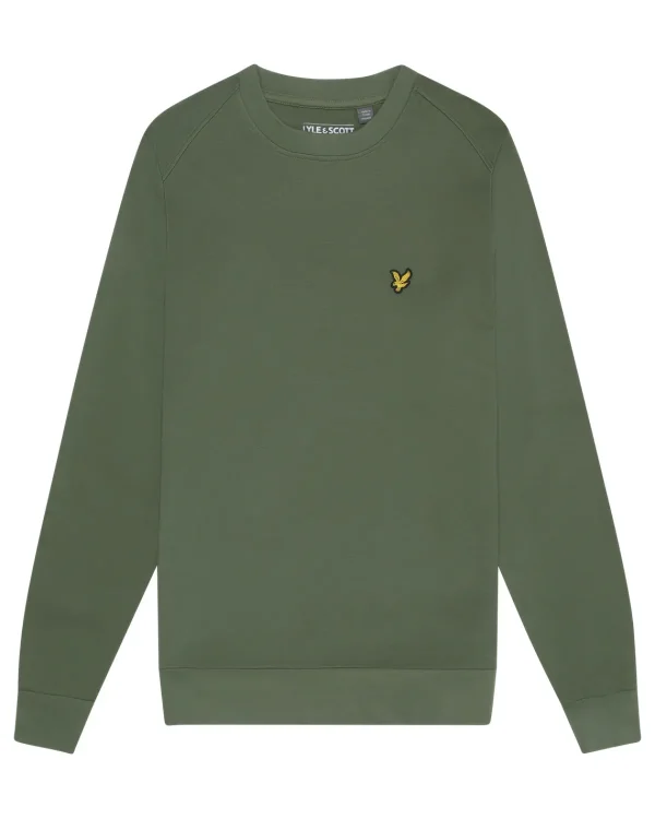 Lyle & Scott Sportbekleidung | Sweatshirts<Sport Rundhalsausschnitt Fly Fleece Sweatshirt Kaktusgrün