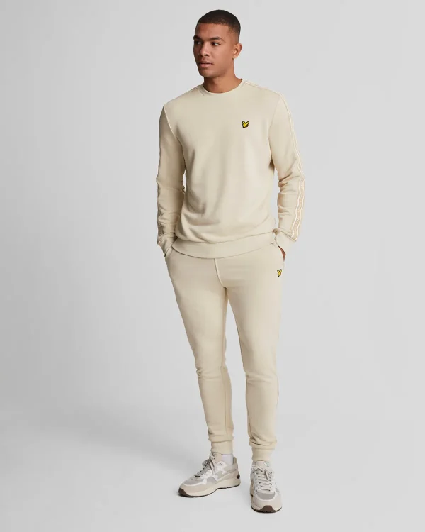 Lyle & Scott Sportbekleidung | Sweatshirts<Sport Tape Rundhalsausschnitt Sweatshirt Viaduct