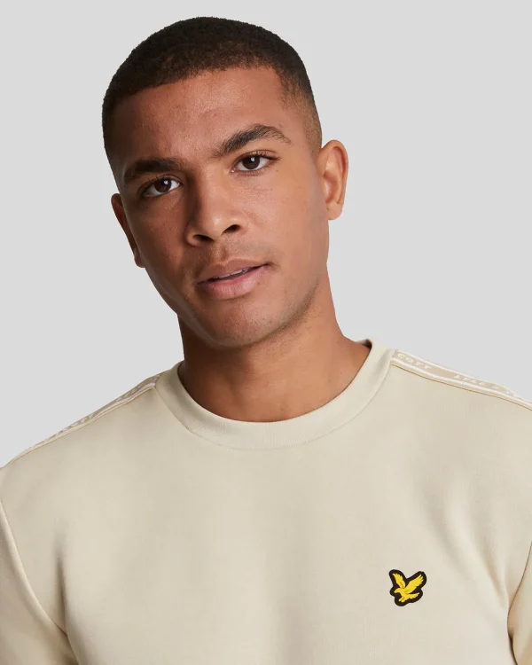 Lyle & Scott Sportbekleidung | Sweatshirts<Sport Tape Rundhalsausschnitt Sweatshirt Viaduct