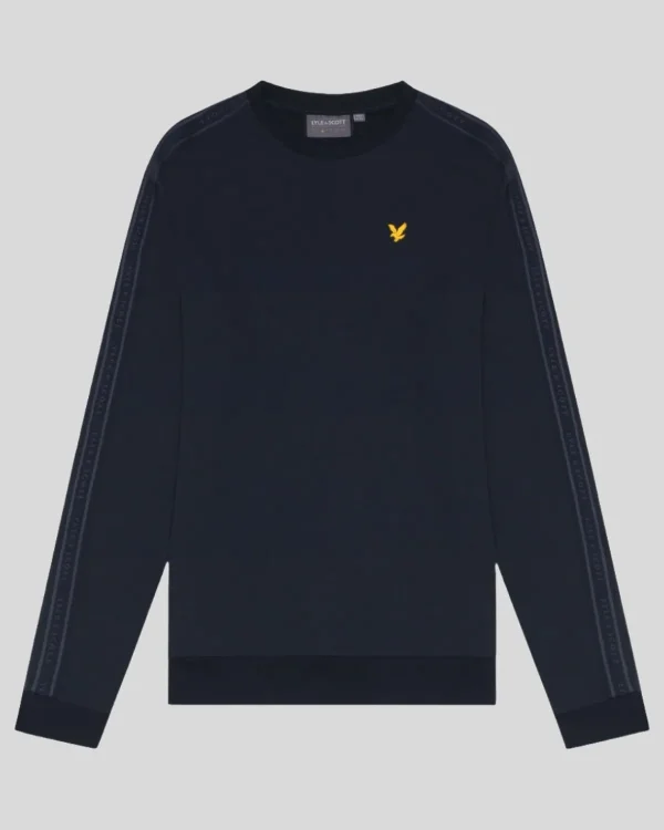 Lyle & Scott Sportbekleidung | Sweatshirts<Sport Tape Rundhalsausschnitt Sweatshirt DarkNavy