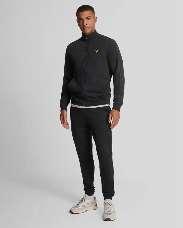 Lyle & Scott Sportbekleidung | Mäntel & Jacken<Sport Tape Track Top JetBlack