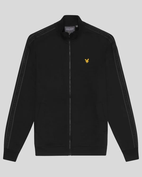Lyle & Scott Sportbekleidung | Mäntel & Jacken<Sport Tape Track Top JetBlack