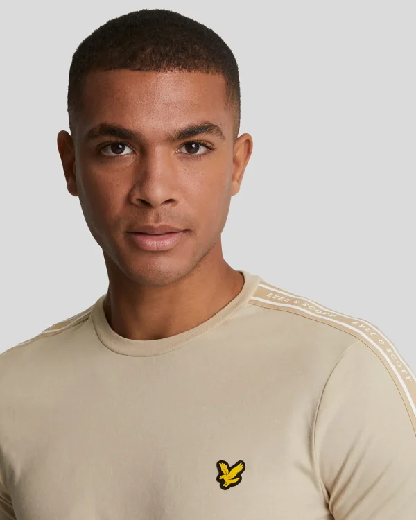 Lyle & Scott Sportbekleidung | T-shirts<Sport Tape T-Shirt Viaduct