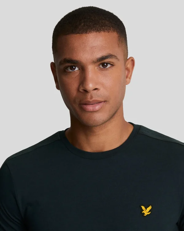 Lyle & Scott Sportbekleidung | T-shirts<Sport Tape T-Shirt DarkNavy