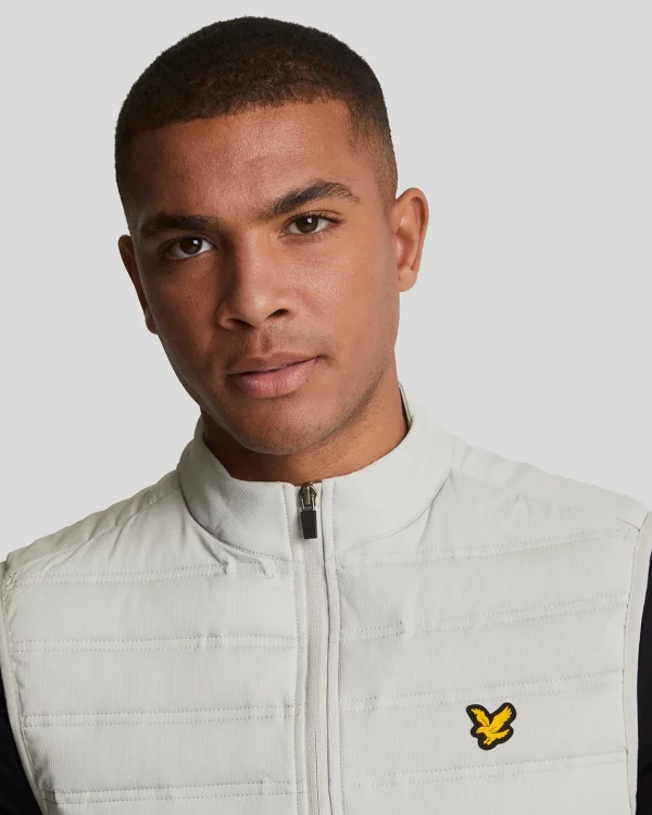 Lyle & Scott Sportbekleidung | Mäntel & Jacken<Sport-Hybridweste mit doppelter Baffel Pebble