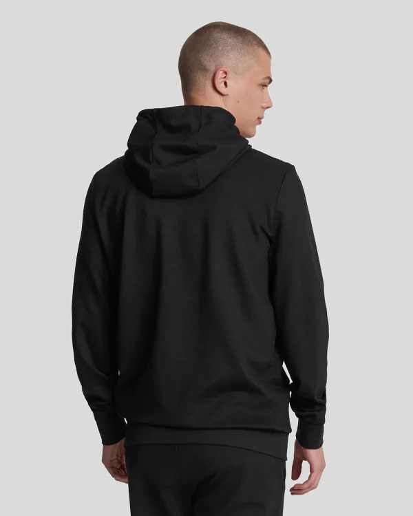Lyle & Scott Sportbekleidung | Kapuzenpullover<Sport-Kapuzenpulli mit Reißverschluss Pechschwarz