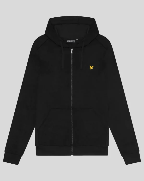 Lyle & Scott Sportbekleidung | Kapuzenpullover<Sport-Kapuzenpulli mit Reißverschluss Pechschwarz