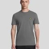 Lyle & Scott Vermächtnis | T-shirts<Sportliches Martin T-Shirt mit kurzen Ärmeln MidGreyMargel