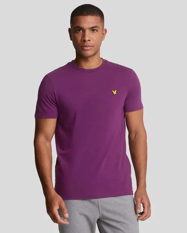 Lyle & Scott Sportbekleidung | T-shirts<Sportliches Martin T-Shirt mit kurzen Ärmeln BrightPurple