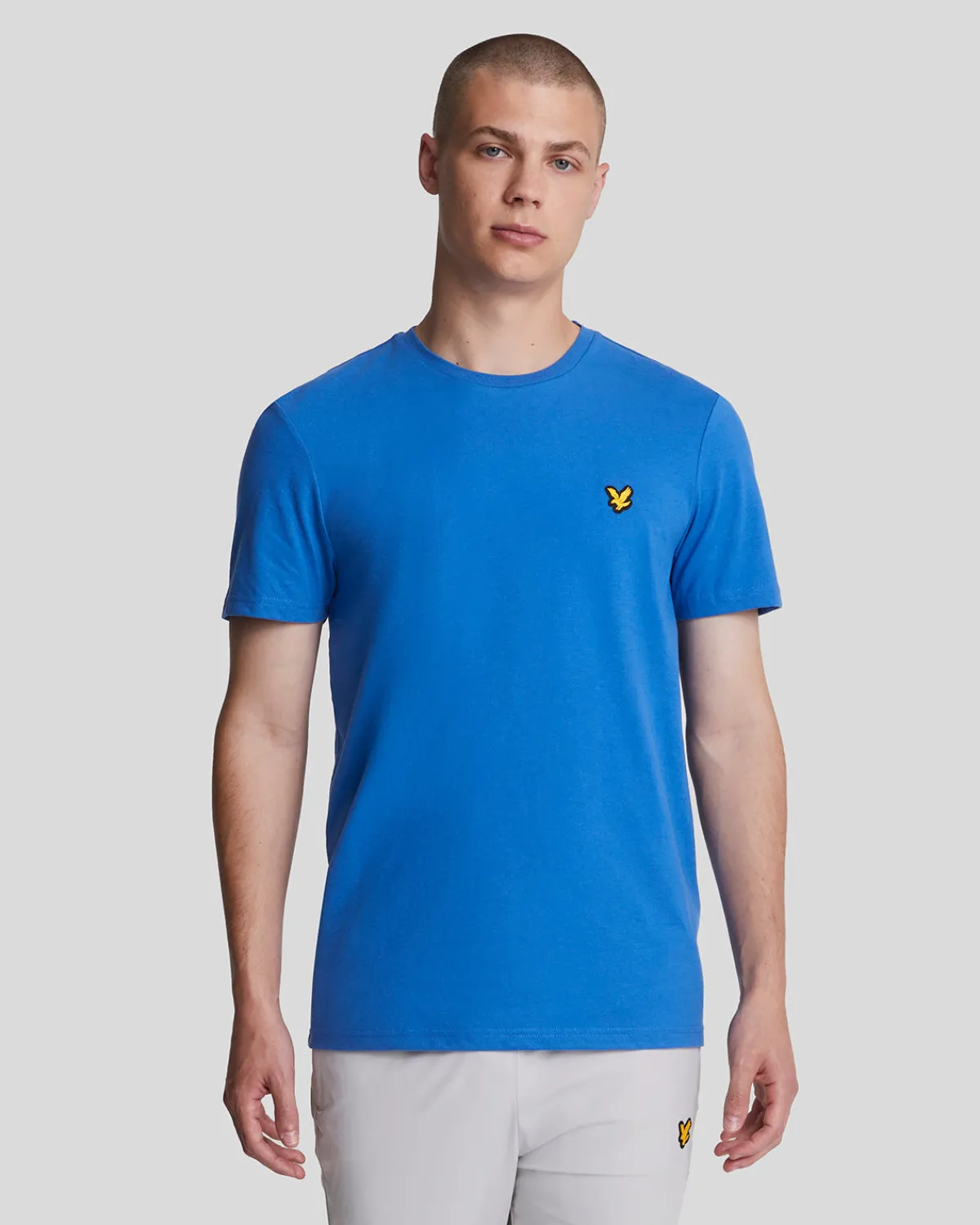 sportliches_martin_tshirt_mit_kurzen_rmeln_0-9.webp Lyle & Scott Sportbekleidung | T-shirts<Sportliches Martin T-Shirt mit kurzen Ärmeln LucidBlue