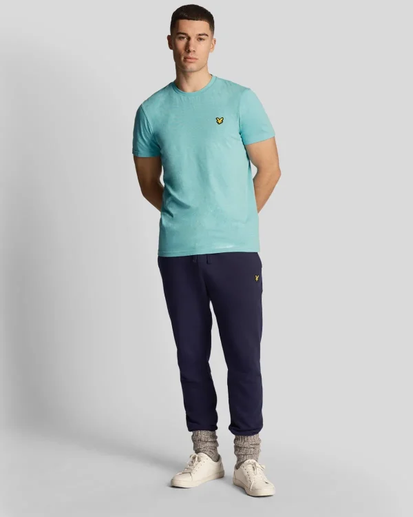 Lyle & Scott Sportbekleidung<Sportliches Martin T-Shirt mit kurzen Ärmeln Türkisblaugrün