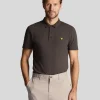 Lyle & Scott Sportbekleidung | Polohemden<Sportliches Polohemd mit kurzen Ärmeln Graphit