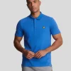 Lyle & Scott Sportbekleidung | Polohemden<Sportliches Polohemd mit kurzen Ärmeln LucidBlue