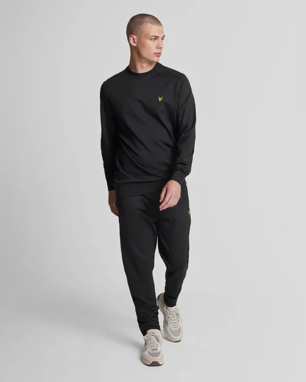 Lyle & Scott Sportbekleidung | Jogger<Sports Fly Fleece Trainingshose Pechschwarz