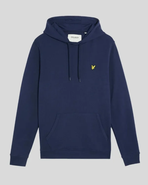 Lyle & Scott Kapuzenpullover<Stack Logo Pullover Hoodie Marine