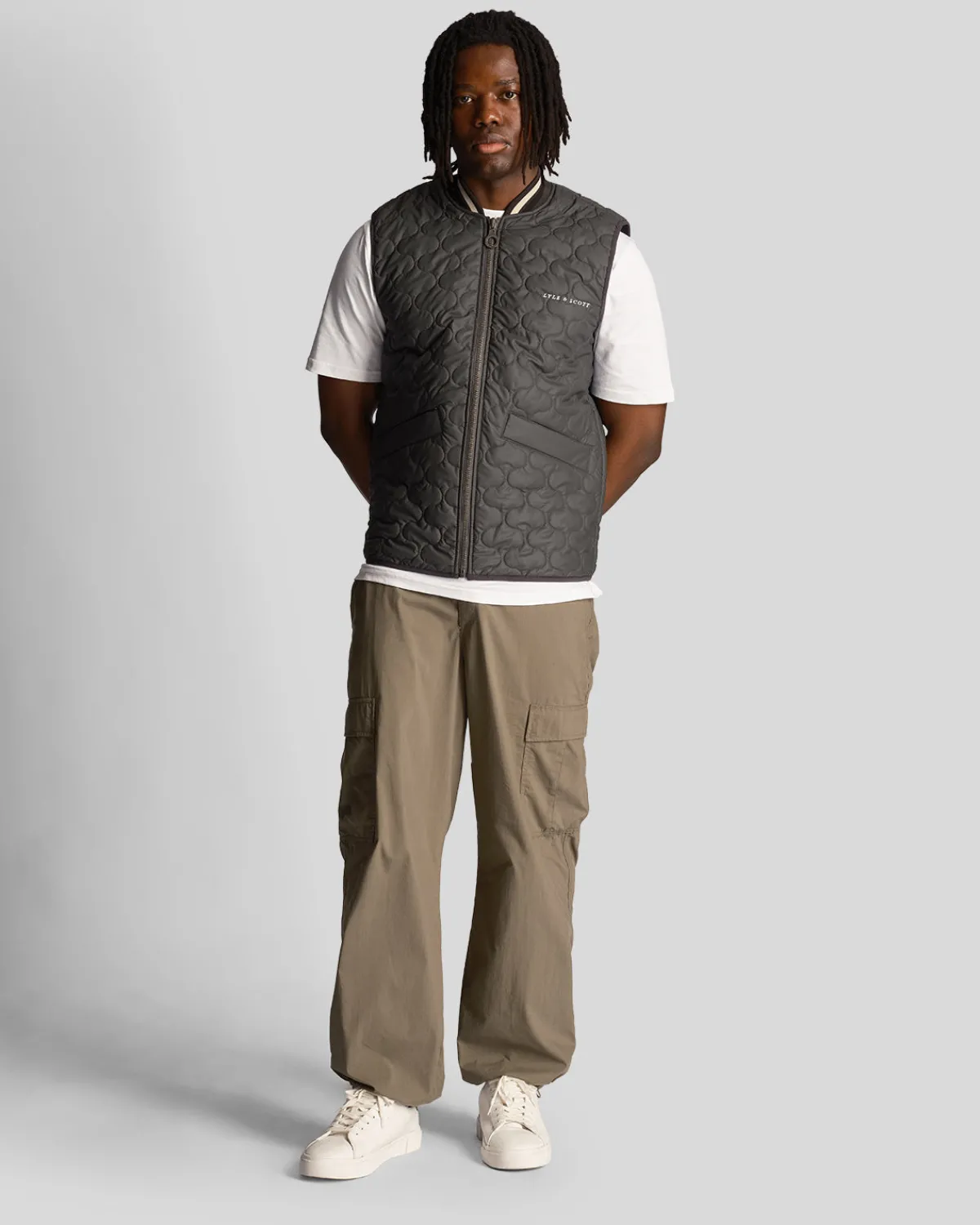 steppweste_1-1.webp Lyle & Scott Drehbuchsticke<Steppweste Gunmetal