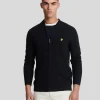 Lyle & Scott Pullover & Strickwaren<Strickbomber-Pullover aus einer Lammwollmischung DarkNavy