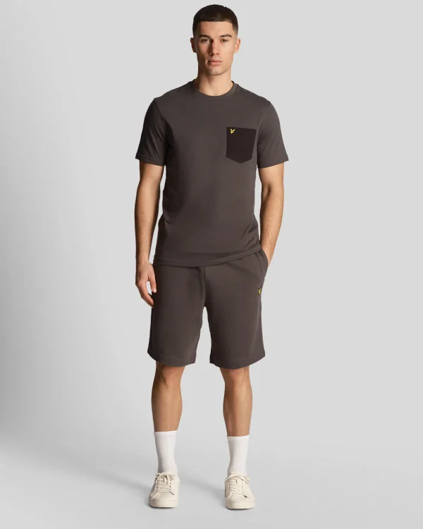 Lyle & Scott Vermächtnis | Kurze Hosen<Sweat Shorts Gunmetal