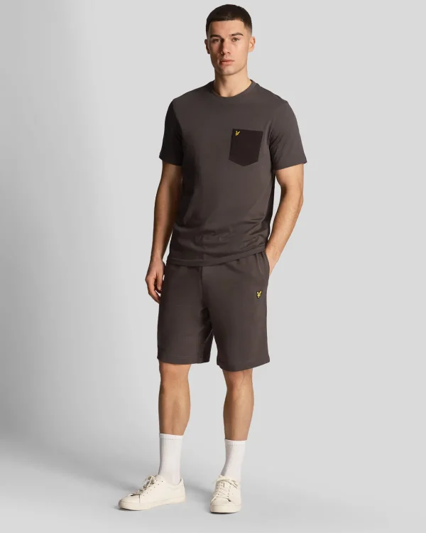 Lyle & Scott Vermächtnis | Kurze Hosen<Sweat Shorts Gunmetal