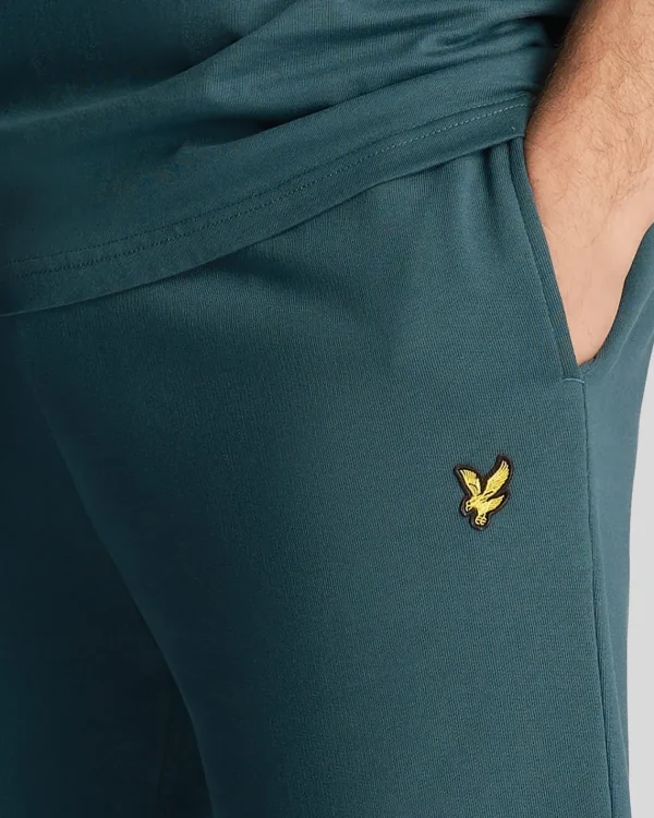 Lyle & Scott Kurze Hosen<Sweat Shorts Malachitgrün