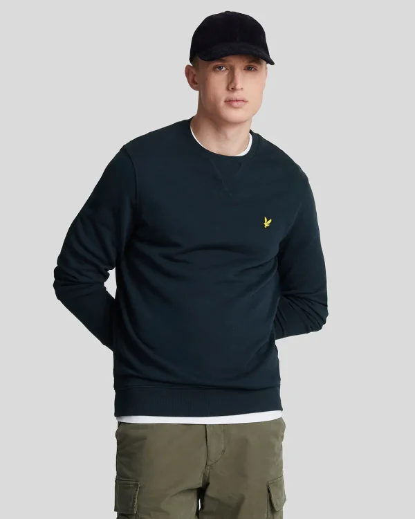 Lyle & Scott Vermächtnis | Sweatshirts<Sweatshirt mit Rundhalsausschnitt DunkleMarine