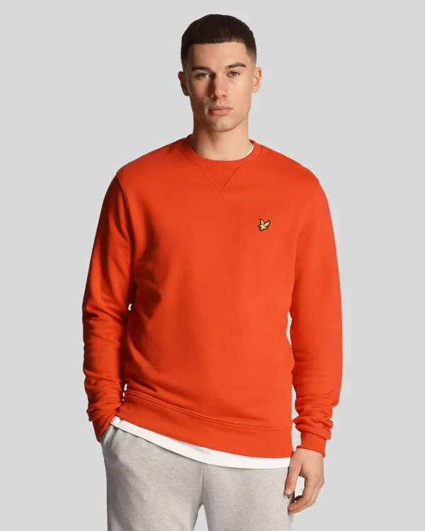 Lyle & Scott Sweatshirts<Sweatshirt mit Rundhalsausschnitt Galarot