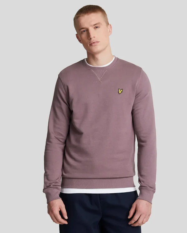Lyle & Scott Sweatshirts<Sweatshirt mit Rundhalsausschnitt HighlandMauve