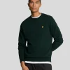 Lyle & Scott Grundlegendes | Sweatshirts<Sweatshirt mit Rundhalsausschnitt Dunkelgrün