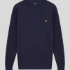 Lyle & Scott Groß & Groß | Übergrößen<Sweatshirt mit Rundhalsausschnitt Marine