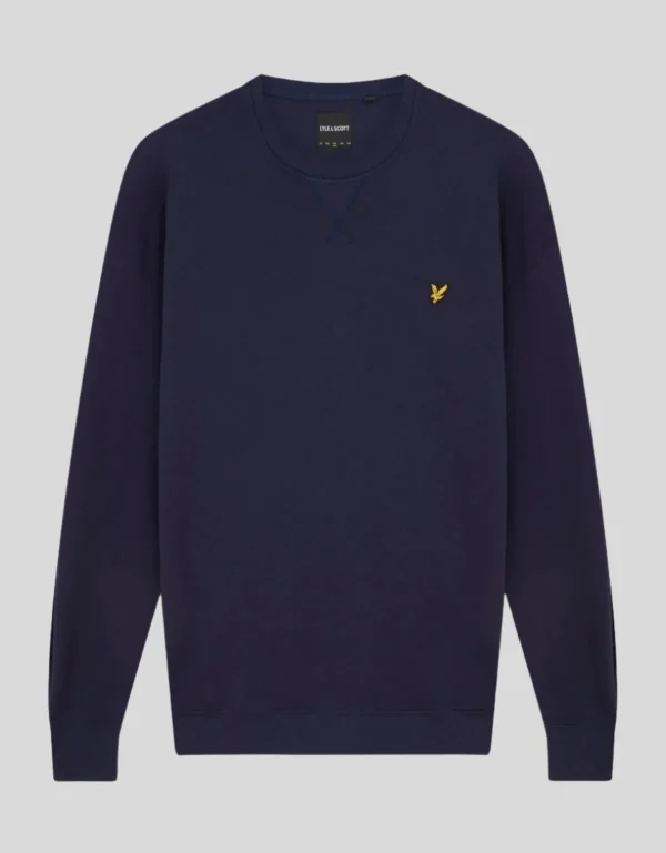 Lyle & Scott Groß & Groß | Übergrößen<Sweatshirt mit Rundhalsausschnitt Marine
