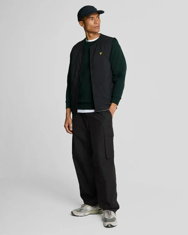 Lyle & Scott Grundlegendes | Sweatshirts<Sweatshirt mit Rundhalsausschnitt Dunkelgrün