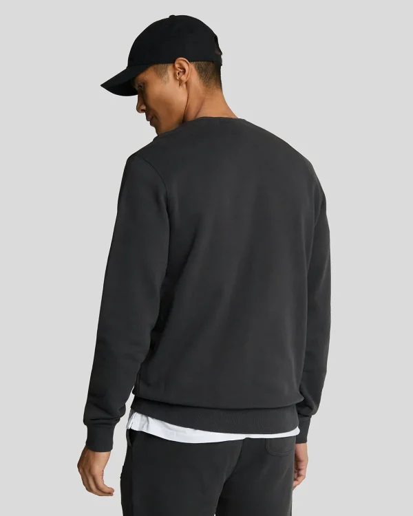 Lyle & Scott Sweatshirts<Sweatshirt mit Rundhalsausschnitt Gunmetal