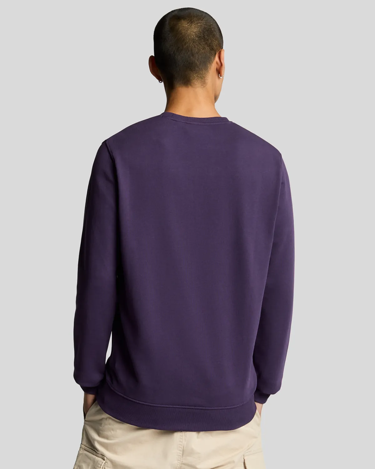 sweatshirt_mit_rundhalsausschnitt_2-2.webp Lyle & Scott Vermächtnis | Sweatshirts<Sweatshirt mit Rundhalsausschnitt ThistleShadow