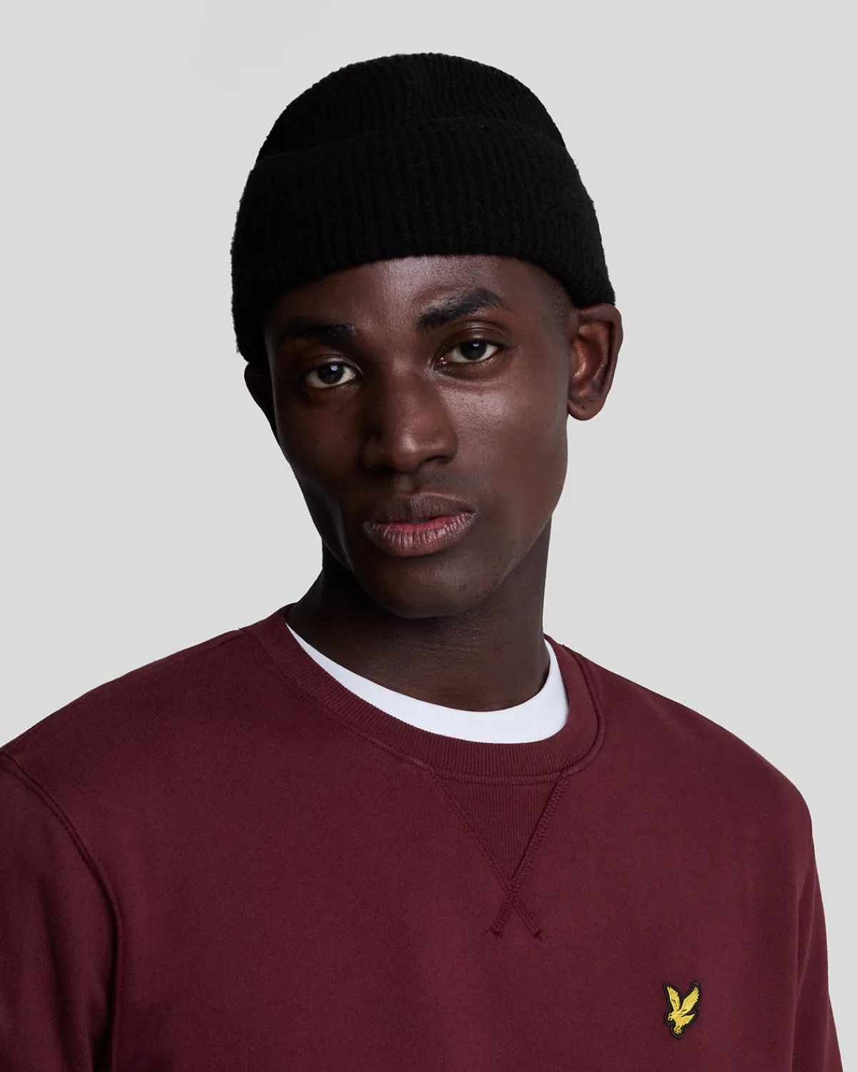 sweatshirt_mit_rundhalsausschnitt_3-6.webp Lyle & Scott Grundlegendes | Sweatshirts<Sweatshirt mit Rundhalsausschnitt Burgund