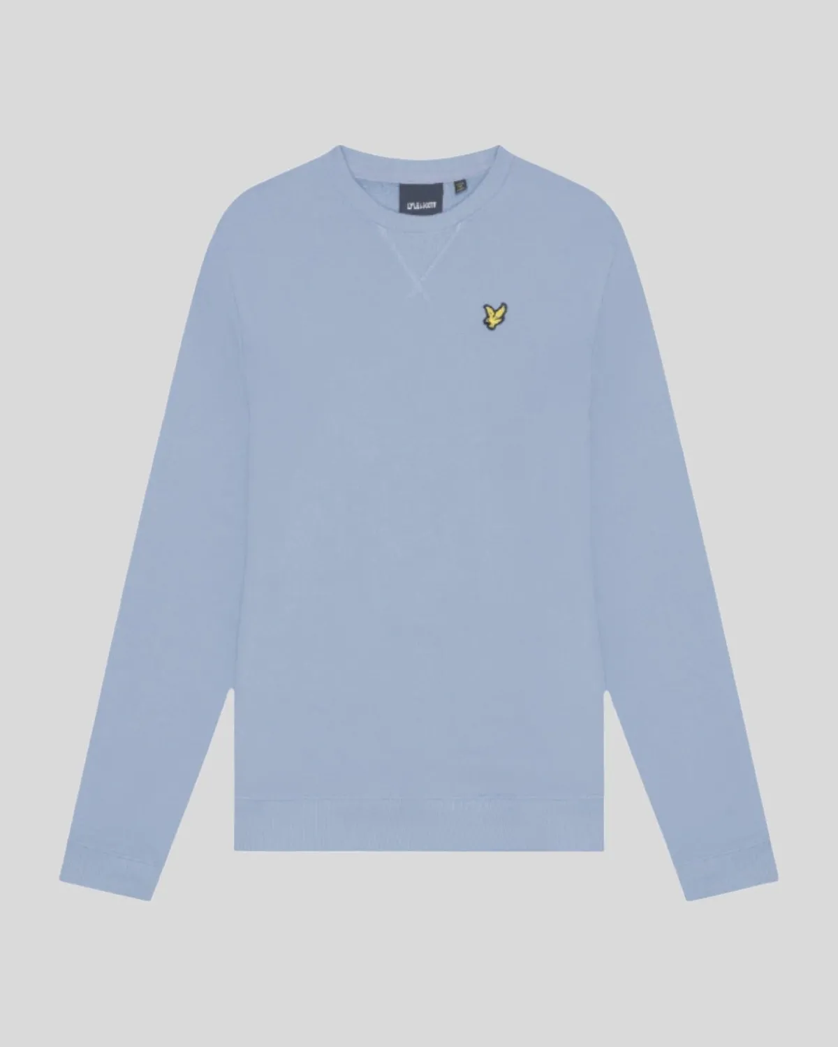 sweatshirt_mit_rundhalsausschnitt_4-11.webp Lyle & Scott Sweatshirts<Sweatshirt mit Rundhalsausschnitt CraftedBlue