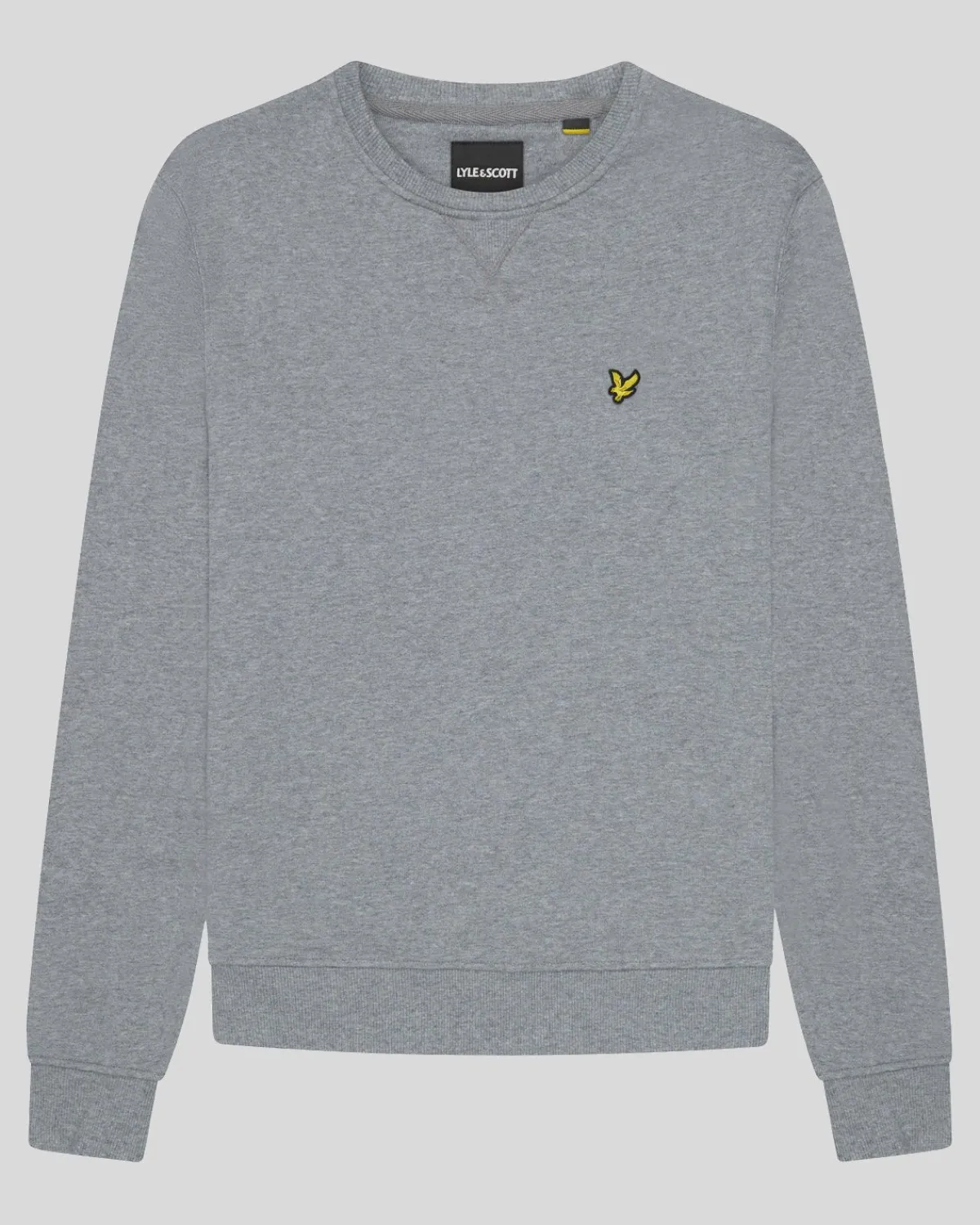 sweatshirt_mit_rundhalsausschnitt_4-5.webp Lyle & Scott Grundlegendes | Sweatshirts<Sweatshirt mit Rundhalsausschnitt MidGreyMargel