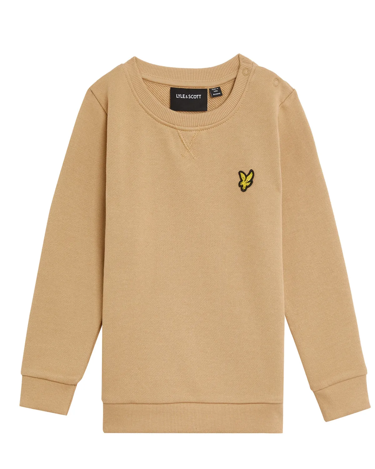 sweatshirt_mit_rundhalsausschnitt_fr_kleinkinder_0.webp Lyle & Scott Babys & Kleinkinder<Sweatshirt mit Rundhalsausschnitt für Kleinkinder SandStorm
