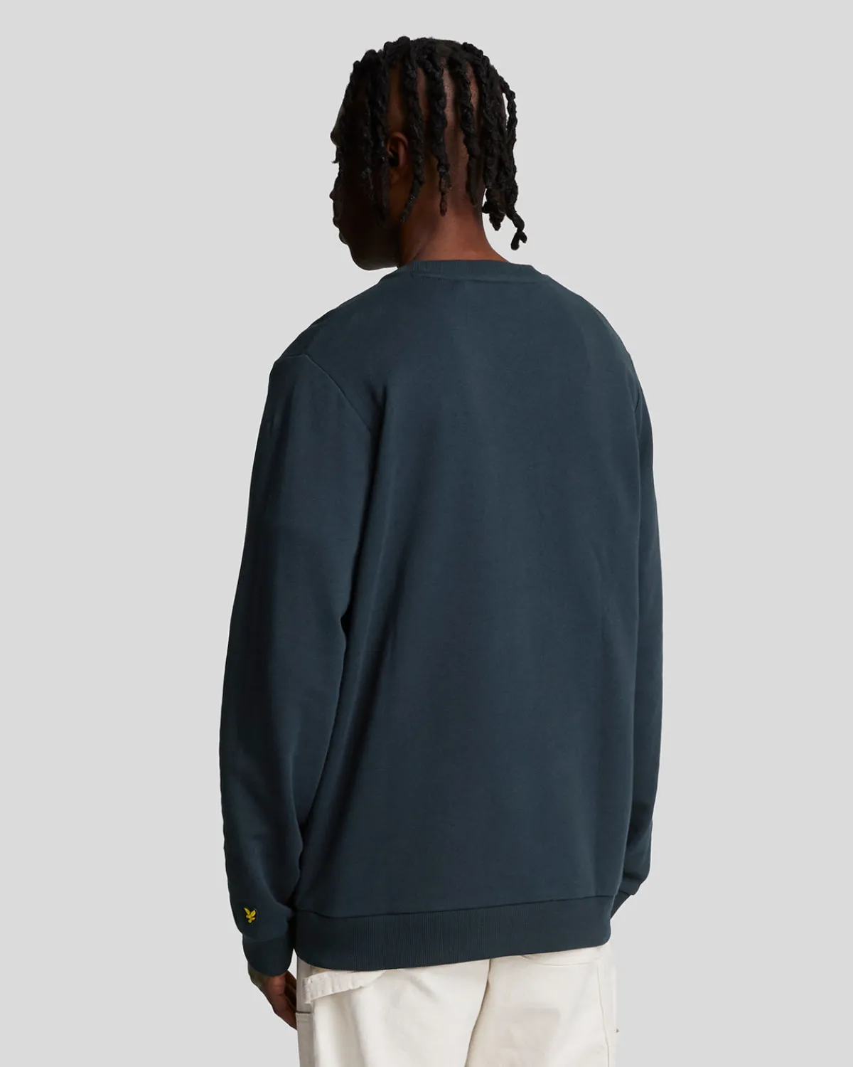 sweatshirt_mit_rundhalsausschnitt_und_stempel_2-1.webp Lyle & Scott Sweatshirts<Sweatshirt mit Rundhalsausschnitt und Stempel DarkNavy